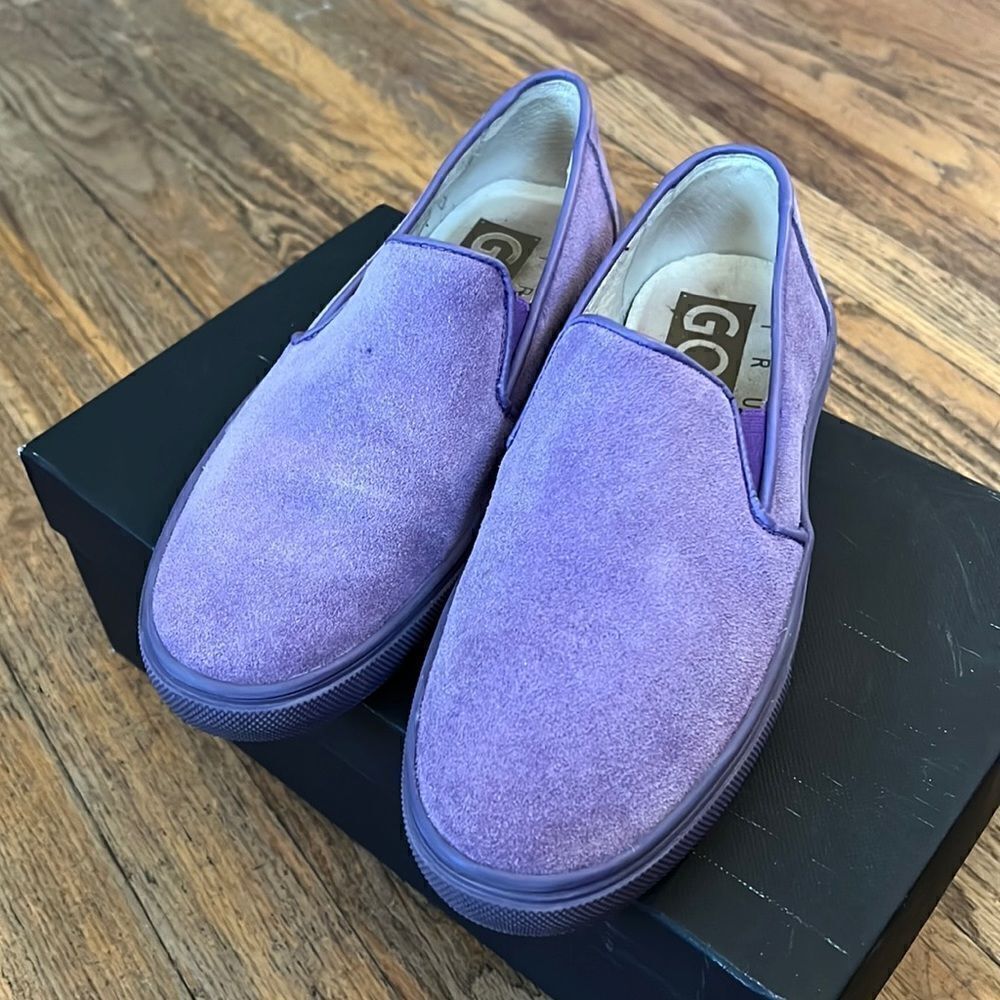 True Gold Slip On Sneakers